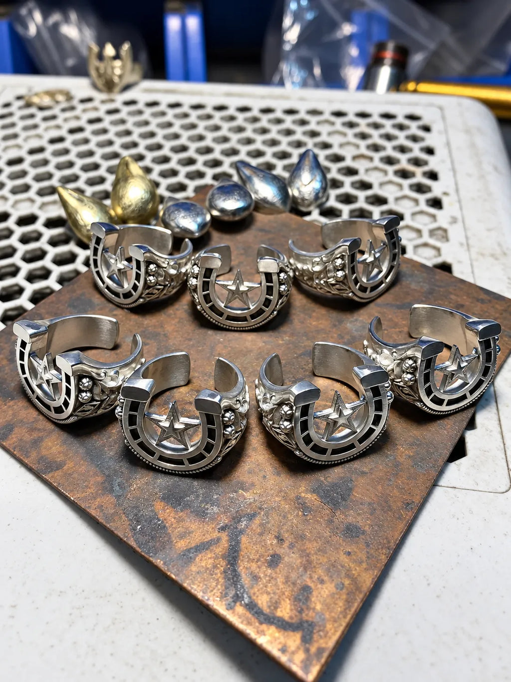 Steel Ball Run JoJo-Inspired Ring