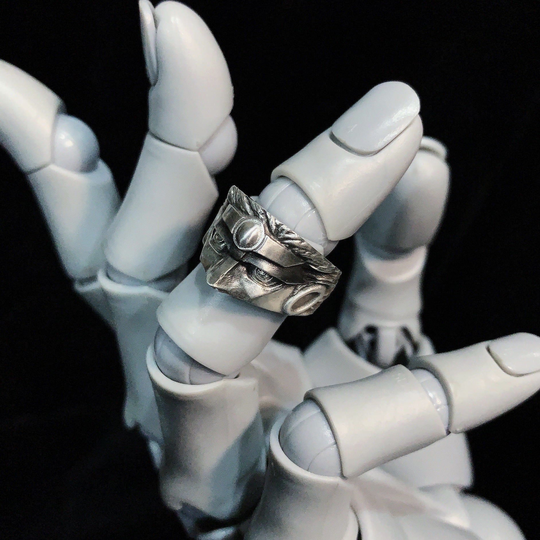 Stand Star Platinum ring JOJO