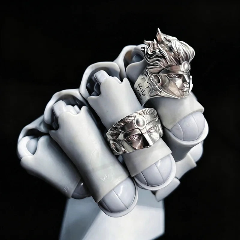 Stand Star Platinum ring JOJO (Best seller)