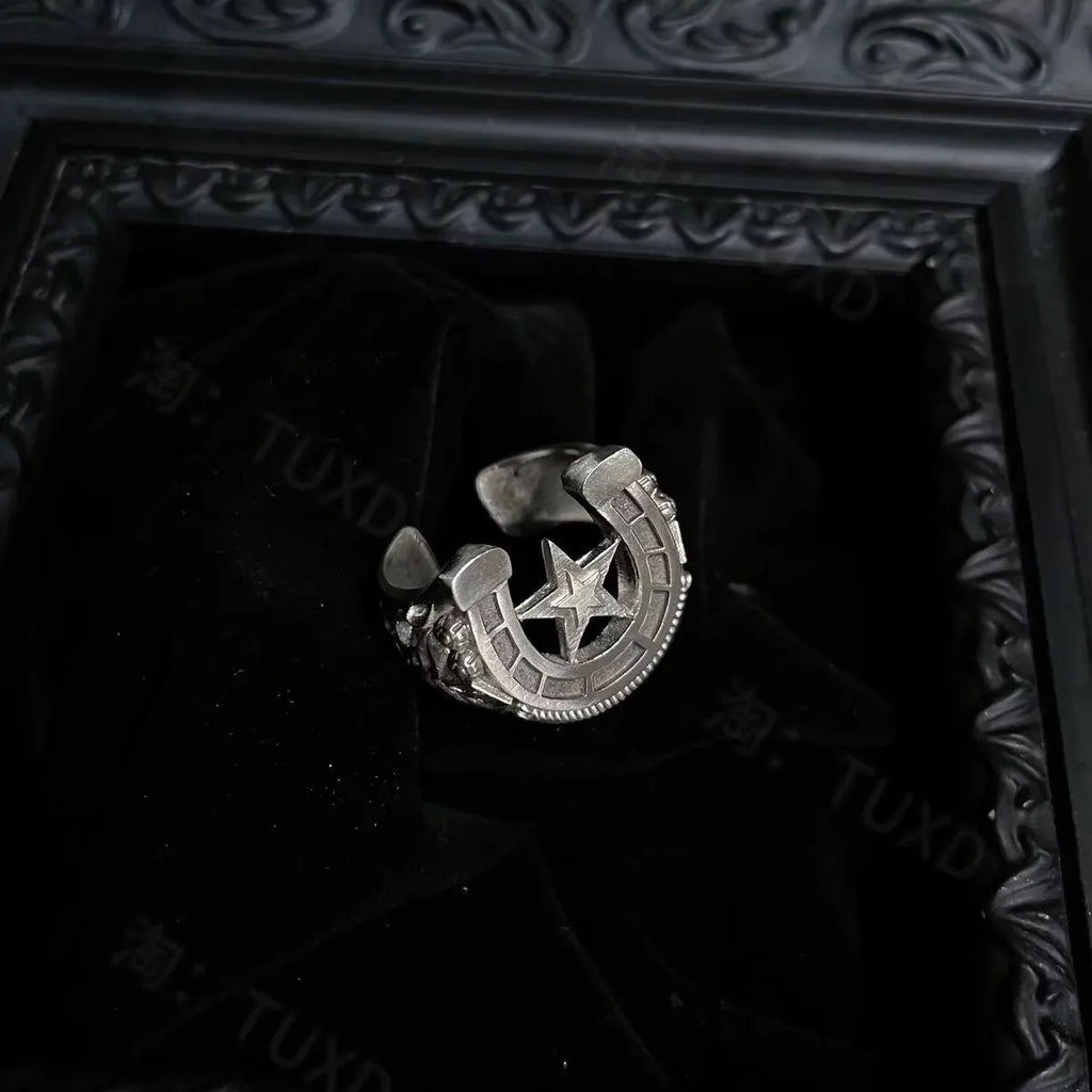Steel Ball Run JoJo-Inspired Ring