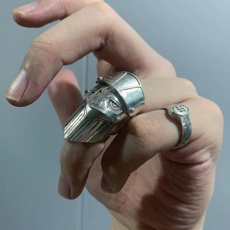 Silver Chariot Ring