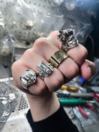 Stand Star Platinum ring JOJO (Best seller)