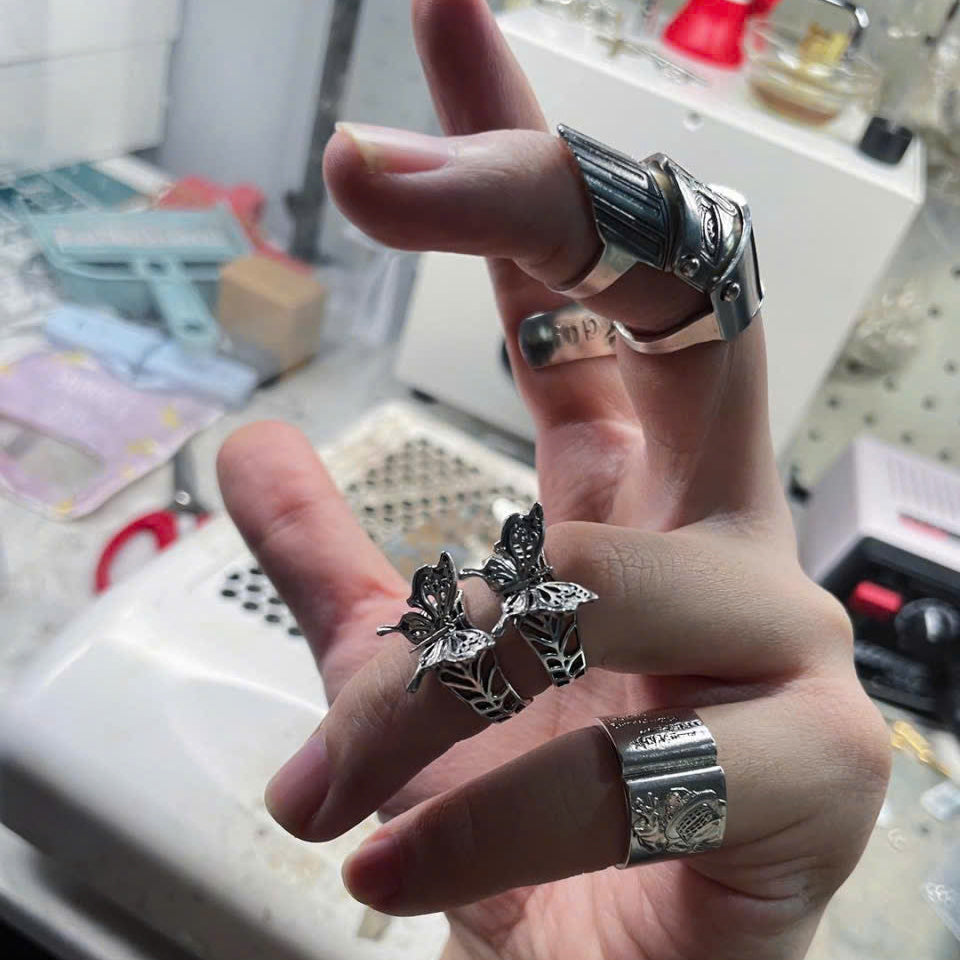 Silver Chariot Ring